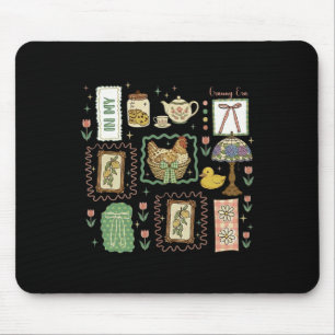In meiner Oma-Ära, Farmhaus-Huhn, Oma-Kern Mousepad