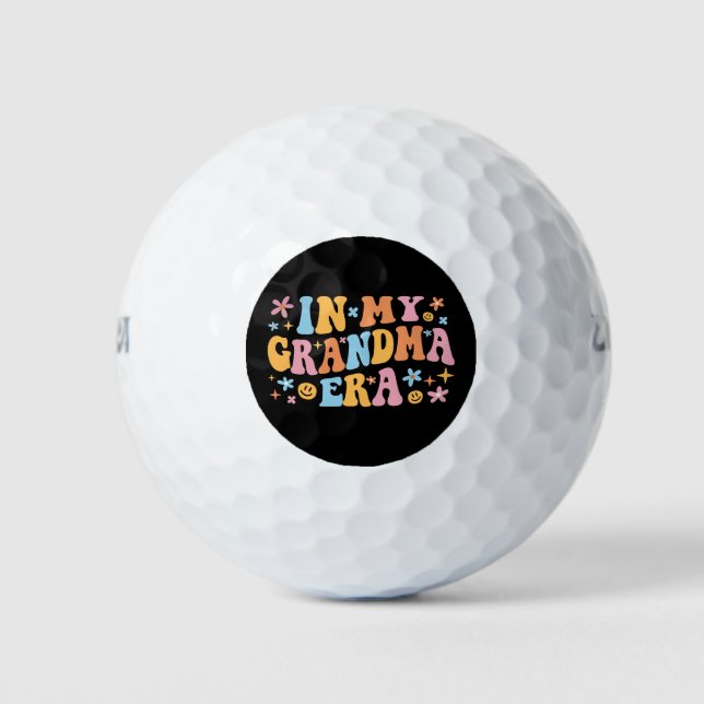 In meiner Oma-Ära I Golfball (Vorderseite)