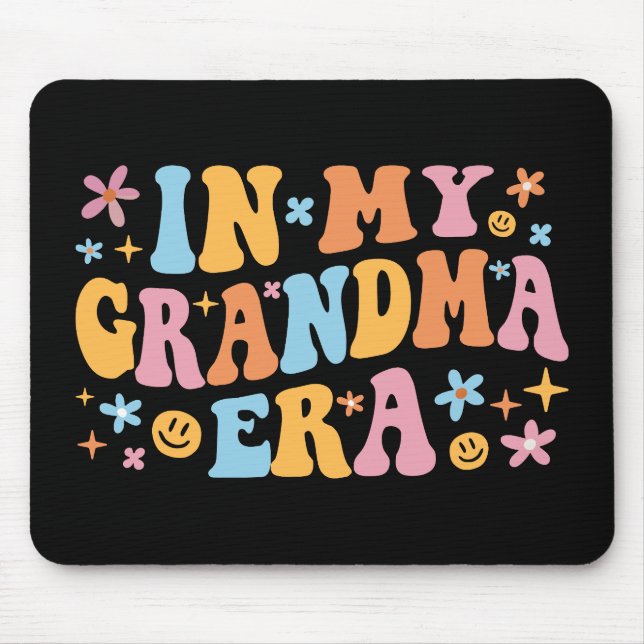 In meiner Oma-Ära I Mousepad (Vorne)