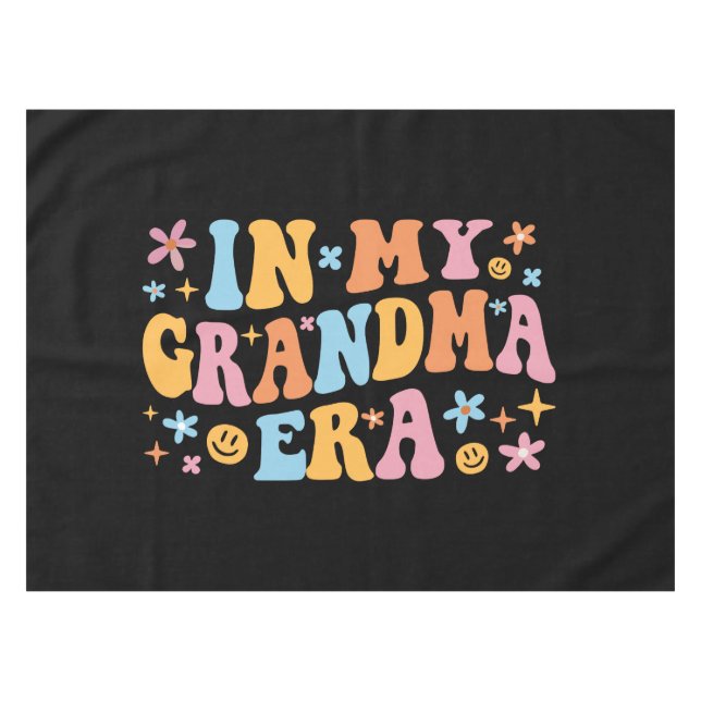 In meiner Oma-Ära I Tischdecke (Vorderseite (Horizontal))