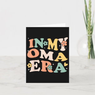 In meiner Oma-Ära lustig sarkastisch groovy retro Karte