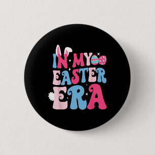 In meiner Oster-Ära Retro Groovy Frohen Ostertag H Button
