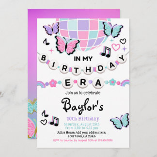 In meiner Party Einladung zum Geburtstag