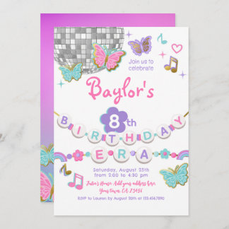 In meiner Party Einladung zum Geburtstag