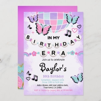 In meiner Party Einladung zum Geburtstag