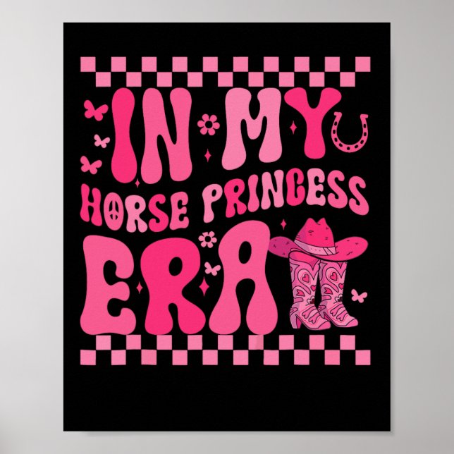 In meiner Pferdeprinzessin Era Horseck Riding Girl Poster (Vorne)