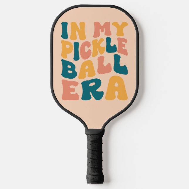 In meiner Pickleball-Ära Individuelle Name Pickleb Pickleball Schläger (Vorderseite)