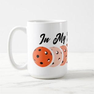 In meiner Pickleball-Ära - Orange Vibes Design T - Kaffeetasse