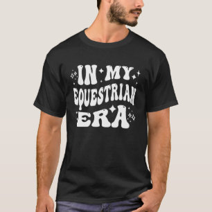 In Meiner Reitsport-Ära Pferdereiter Stall Leben L T-Shirt
