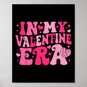 In meiner Retro-Valentinstag-Ära Frauen Kopfbedeck Poster