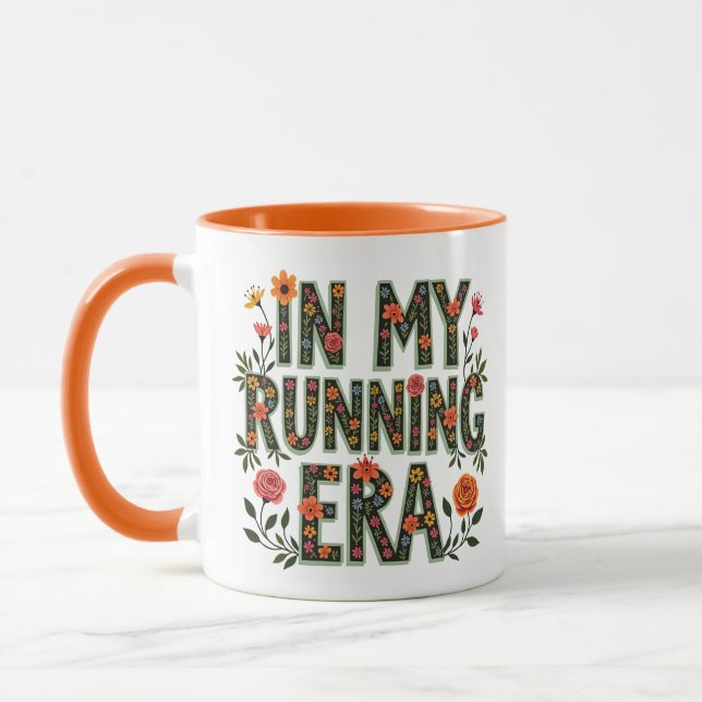 In meiner Running-Ära, ein lustiges Running-Gesche Tasse (Links)