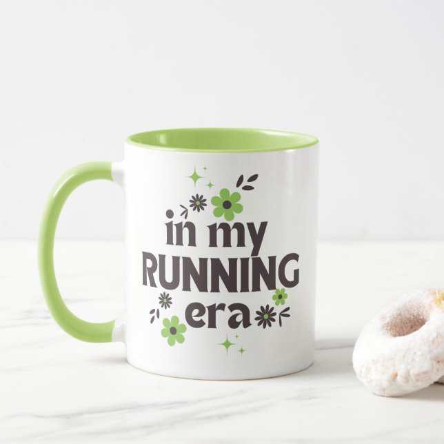 In meiner Running-Ära, ein lustiges Running-Gesche Tasse (Mit Donut)