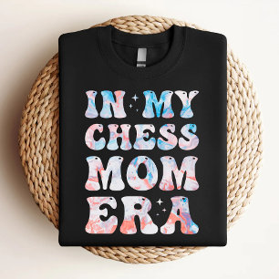 In meiner Schach-Mama Ära farbenfrohe Schach-Mama T-Shirt