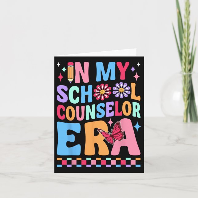 In meiner Schulberatungszeit Karte (Vorderseite)