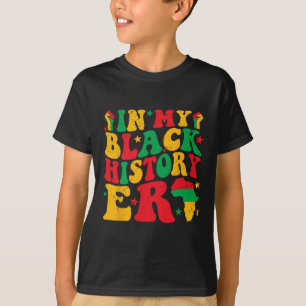 In meiner schwarzen Geschichte Zeitalter Retro Sch T-Shirt
