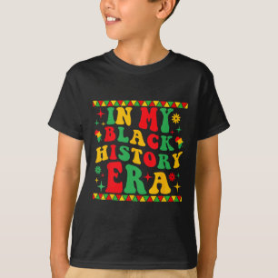 In meiner Schwarzgeschichte Zeitalter der schwarze T-Shirt