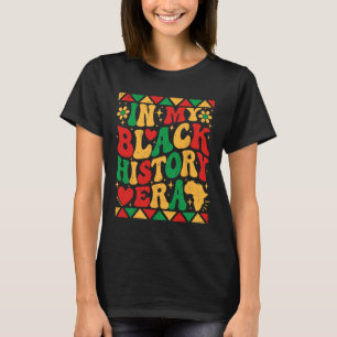 In meiner Schwarzgeschichte Zeitalter der schwarze T-Shirt