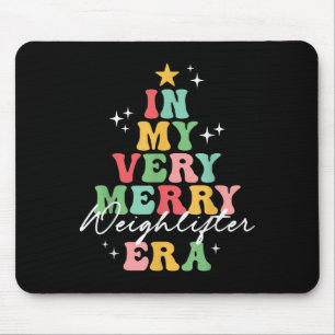 In meiner sehr fröhlichen Weightlifter-Ära Weihnac Mousepad