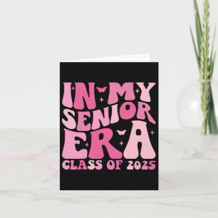 in meiner Senior-Ära Cl of 2025 Retro Senior 2025 Karte