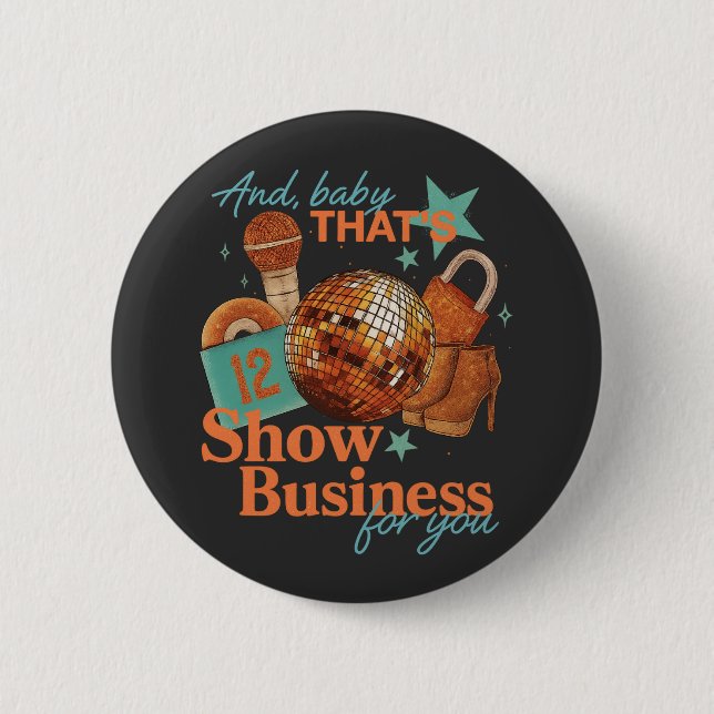 in meiner Show Girl Era Graphic Outfit Women Girls Button (Vorderseite)