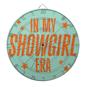 In meiner Showgirl-Ära Dartscheibe