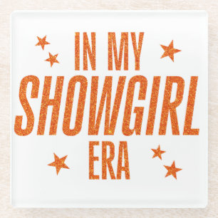 In meiner Showgirl-Ära Glasuntersetzer