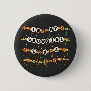 In Meiner Showgirl-Ära Grafik-Outfit Frauen Mädche Button