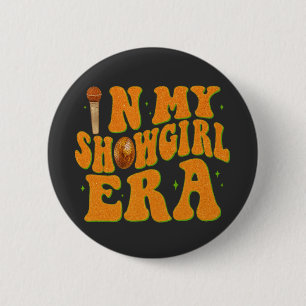 In Meiner Showgirl-Ära Grafik-Outfit Frauen Mädche Button