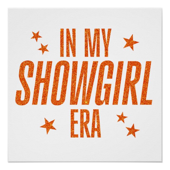 In meiner Showgirl-Ära Poster (Vorderseite)