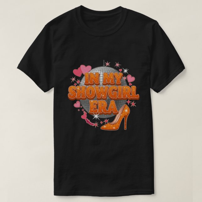 In meiner Showgirl Era Disco Ball Sparkassen Männe T-Shirt (Design vorne)