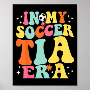 In meiner Soccer Tia Ära Retro Game Day Groovy  Poster