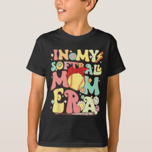 In meiner Softball-Mama Era Funny Baseball Mama Mü T-Shirt