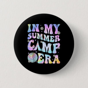 In meiner Sommercamp-Ära Camping-Tie-Dye letzter T Button