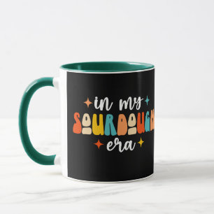 In meiner Sourdough Era Groovy Funny Sour Dough Ma Tasse