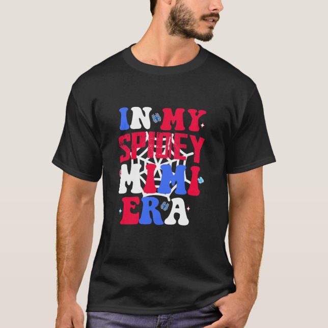 In meiner Spidey Mimi Era Groovy Funny Mama Mutter T-Shirt (Vorderseite)