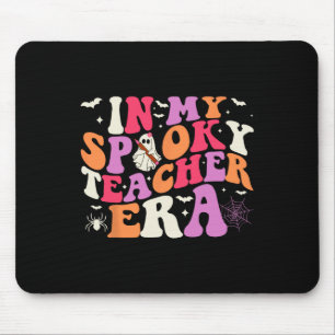 In meiner Spookie Lehrerin Era Halloween Lehrerin  Mousepad
