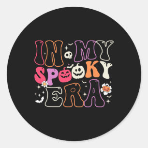 In meiner Spookie Zeitalter Ghost Funny Women Männ Runder Aufkleber