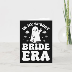 In meiner Spooky Bride Era Halloween Bachelorette  Karte