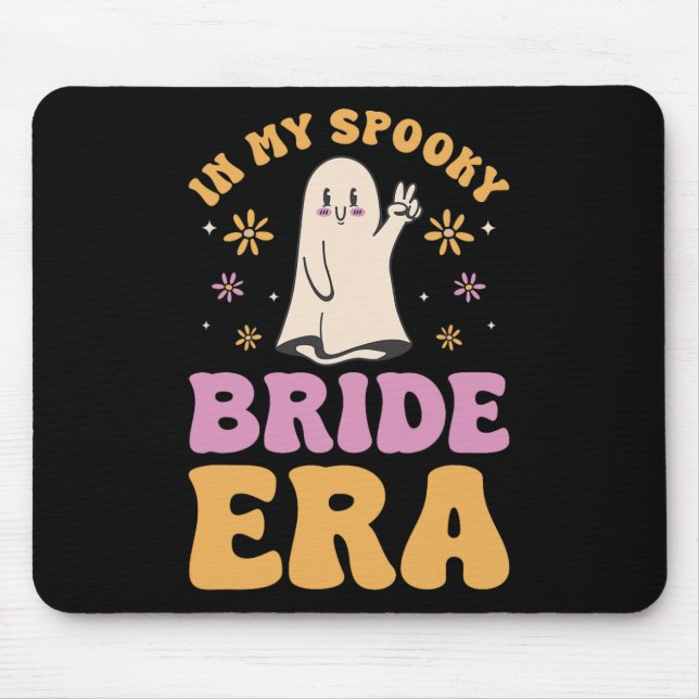 In meiner Spooky Bride Era Halloween Bachelorette  Mousepad (Vorne)