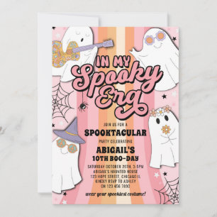 In meiner Spooky Era Girl Halloween Party Einladung