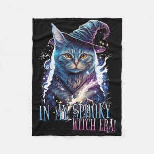In meiner Spooky Hexenmeisterin Halloween Katzenko Fleecedecke