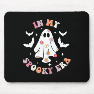 In meiner Spooky Zeit Retro Groovy Niedlich Ghost Mousepad