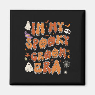 In meiner spöttischen Groom Era Halloween Wedding  Magnet