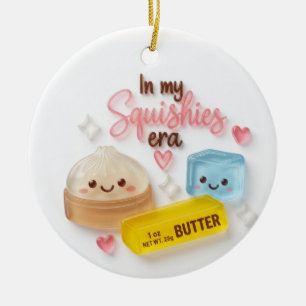 In meiner Squishies-Ära Kawaii 3D-Food-Ornament Keramik Ornament
