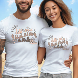 In meiner Surfzeit benutzerdefinierter Text hinten T-Shirt