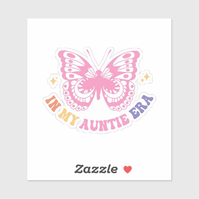 In meiner Tanta-Ära Aufkleber (Blatt)