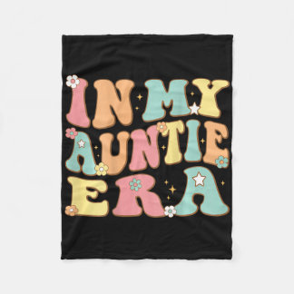 In meiner Tante-Ära Groovy Retro für Tante Weihnac Fleecedecke