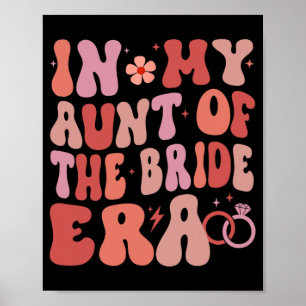 In meiner Tante der Brautzeit Groovy Wedding Day Poster