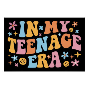 In meiner Teenager-Ära ich Poster