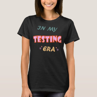 In meiner Testzeit, lustiger Testlehrer, Lehrer T-Shirt